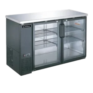 Refrigerador Contra Barra Comercial 2 Puertas ICEHAUS CBR-2PC-SS-01 15 Pies Acero Inoxidable