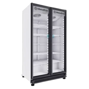 Refrigerador Vertical Comercial 2 Puertas de Refrigerador Vertical Comercial 2 Puertas de Cristal METALFRIO RB680 1091 LitrosCristal METALFRIO RB680 1091 Litros