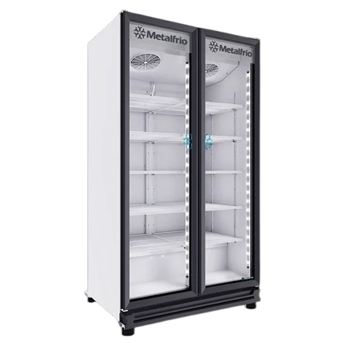 Refrigerador Vertical Comercial 2 Puertas de Cristal METALFRIO RB680 1091 Litros Refrigerador Vertical Comercial 2 Puertas de Refrigerador Vertical Comercial 2 Puertas de Cristal METALFRIO RB680 1091 LitrosCristal METALFRIO RB680 1091 Litros