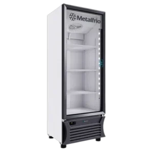 Refrigerador Vertical Comercial Puerta de Cristal METALFRIO RB270 340 Litros