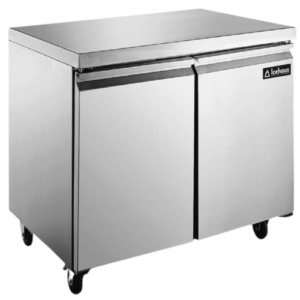 Refrigerador bajo barra 2 puertas ICEHAUS RBB-2P-SS-01