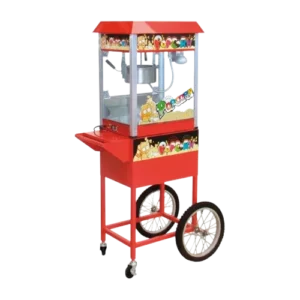 Fabricadora de palomitas eléctrica con carro MIGSA HP-BC-A