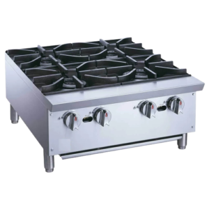 Parrilla gas LP 4 quemadores MIGSA XRB-4-MG