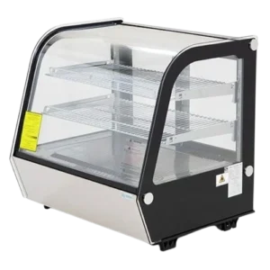 Vitrina Refrigerada Cristal Curvo Sobre Mostrador MIGSA RTW-120L 120 Litros