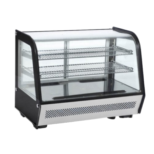 Vitrina refrigerada cristal curvo marca MIGSA modelo RTW-120L