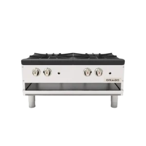 Estufón horizontal a gas 2 secciones DRAGO GPFO-02-HLH