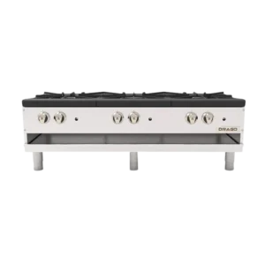 Estufón horizontal a gas 3 secciones DRAGO GPFO-03-HLH