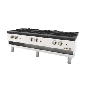 Estufón horizontal a gas 3 secciones DRAGO GPFO-03-HLH