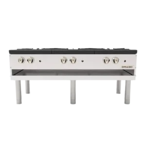 Estufón horizontal a gas 3 secciones DRAGO GPFO-03-HSH