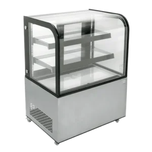 Vitrina exhibidora de piso cristal curvo MIGSA ARC-270Y