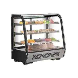 Vitrina refrigerada cristal curvo marca MIGSA modelo CW-235R